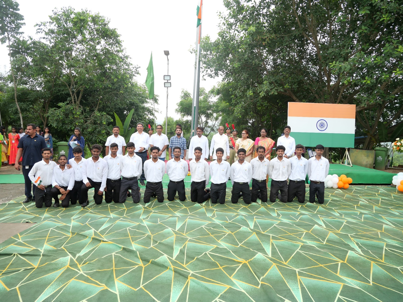 80th Independence Day Celebrations at JNTU-GV