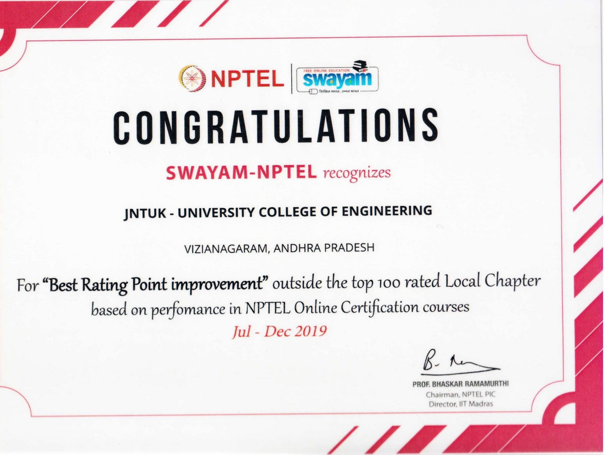 NPTEL LOCAL CHAPTER | JNTU-GV